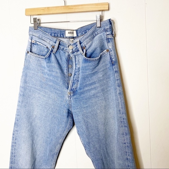 Agolde Jeans 90’s High Rise Straight Jeans 27 - Picture 10 of 11